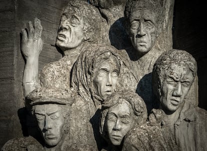 Memorial del Tren Fantasma en Sorgues, Francia.