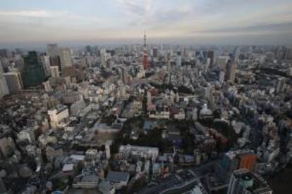Vista panorámica de la ciudad de Tokio (Japón). EFE/Archivo
