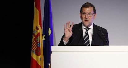 Mariano Rajoy durante la XXV asamblea Plenaria CEAL este jueves.