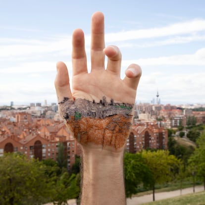 La imagen 'Horizonte, 7 tetas. Madrid' de David Catá.