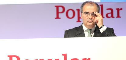 &Aacute;ngel Ron, presidente de Banco Popular