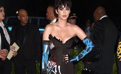 El diseño de Moschino que lució Katy Perry en la gala de los MET.