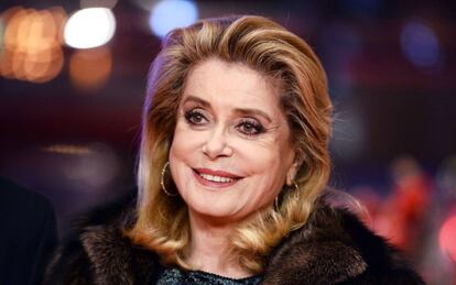 La actriz francesa Catherine Deneuve.