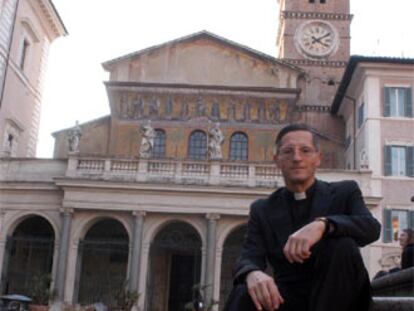 Bernardo Estrada, en Santa Maria in Trastevere.