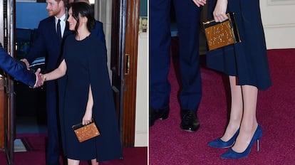 En el cumpleaños de la reina con vestido capa de Stella McCartney