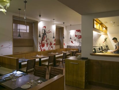 El restaurante Ikigai, en Madrid.