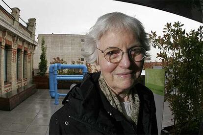 La arquitecta Denise Scott Brown, ayer en la terraza de La Casa Encendida.