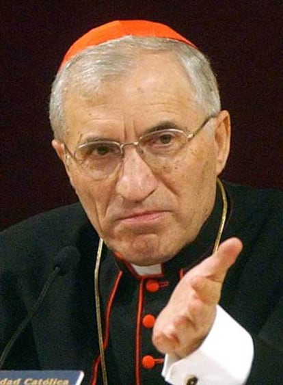 El cardenal Antonio María Rouco.