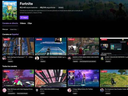 Más de 49,5 millones de personas están suscritas a 'Fortnite' en Twitch.