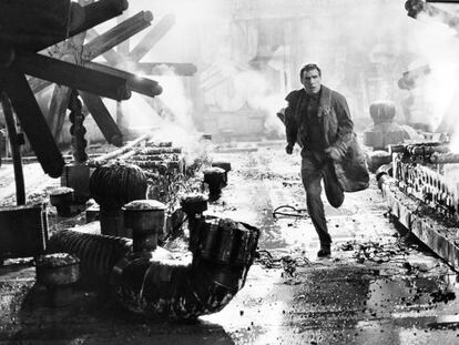 Harrison Ford, en un fotograma de Blade Runner (1982), de Ridley Scott.
