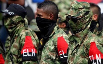 Guerrilla del ELN.