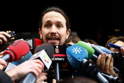 El líder de Podem, Pablo Iglesias.