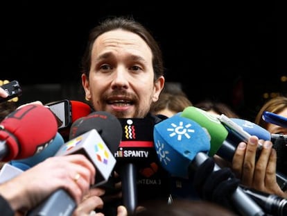 El líder de Podem, Pablo Iglesias.