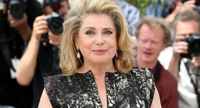 La actriz francesa Catherine Deneuve.