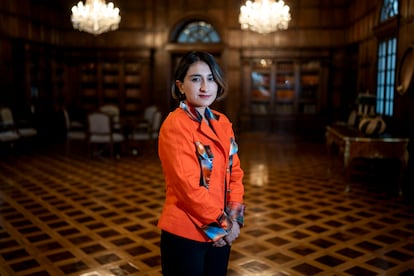 Laura Sarabia en Bogotá, Colombia, el 5 de marzo de 2025.