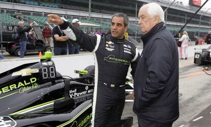 Juan Pablo Montoya en Indian&aacute;polis.