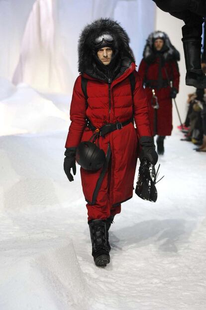 El gélido &#8216;chic&#8217; de Moncler Gamme Rouge