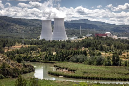 Central Nuclear de Cofrentes en Valencia, este lunes.