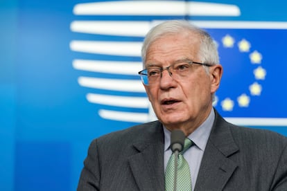 El Alto representante de La Unión para Asuntos Exteriores y Política de Seguridad, Josep Borrell, el pasado día 15 en Bruselas.