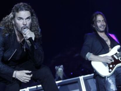 Maná, en su concierto en Arganda.