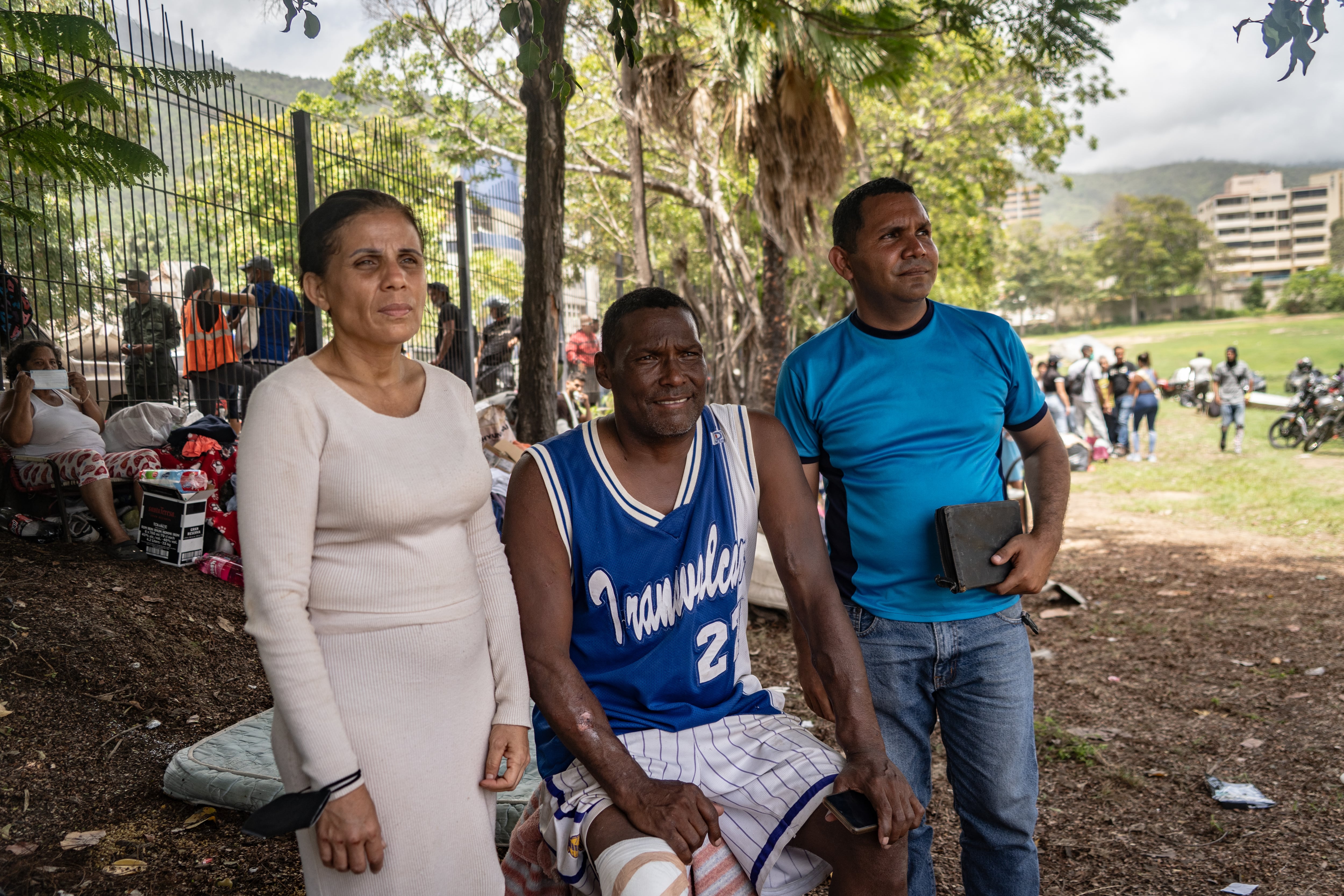 Georgina Mejía, Luis Puello e Israel Tahuicen.