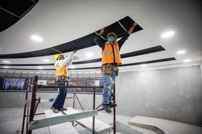 Desde esta sala, se controlará la seguridad del aeropuerto.