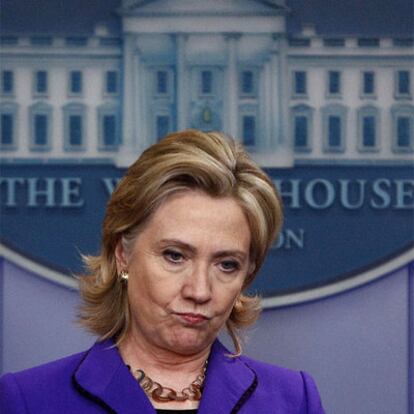 La secretaria de Estado, Hillary Clinton, en una imagen del pasado marzo en Washington.