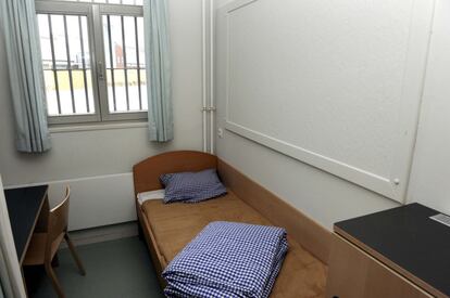 Una de las celdas de la prisión de Neumünster.