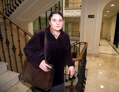 Adelaida García Morales, en Madrid en 2001.