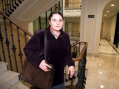 Adelaida Garc&iacute;a Morales, en Madrid en 2001.