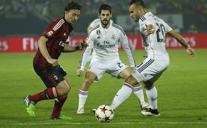 Isco en un partido reciente contra el Milan en Dubái.