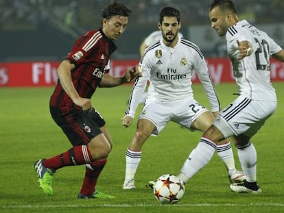 Isco en un partido reciente contra el Milan en Dubái.