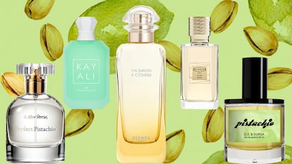 Perfumes con aroma a pistacho