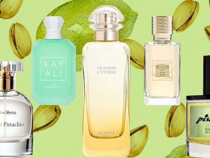 Perfumes con aroma a pistacho