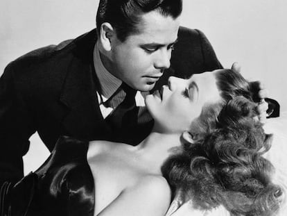 Rita Hayworth y Glenn Ford en 'Gilda'.