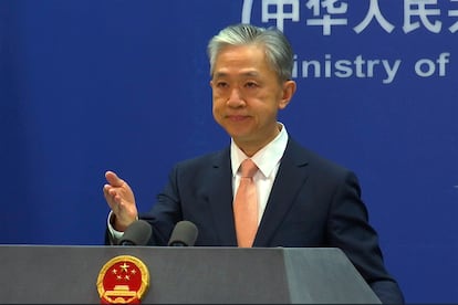 Chinese Foreign Ministry spokesperson Wang Wenbin