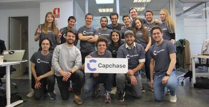 Parte del equipo de Capchase.