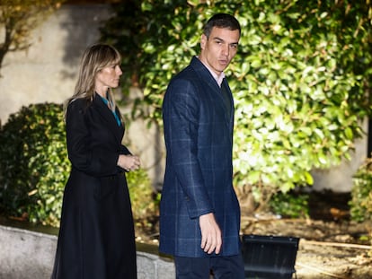 Pedro Sánchez y Begoña Gómez, en una imagen de archivo.