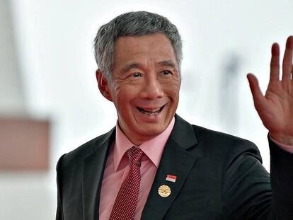 El primer ministro de Singapur, Lee Hsien Loong.