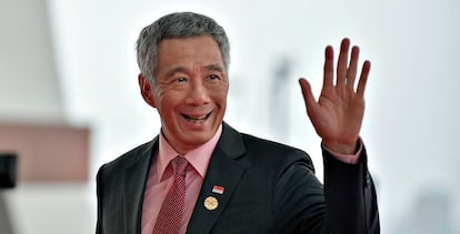 El primer ministro de Singapur, Lee Hsien Loong.