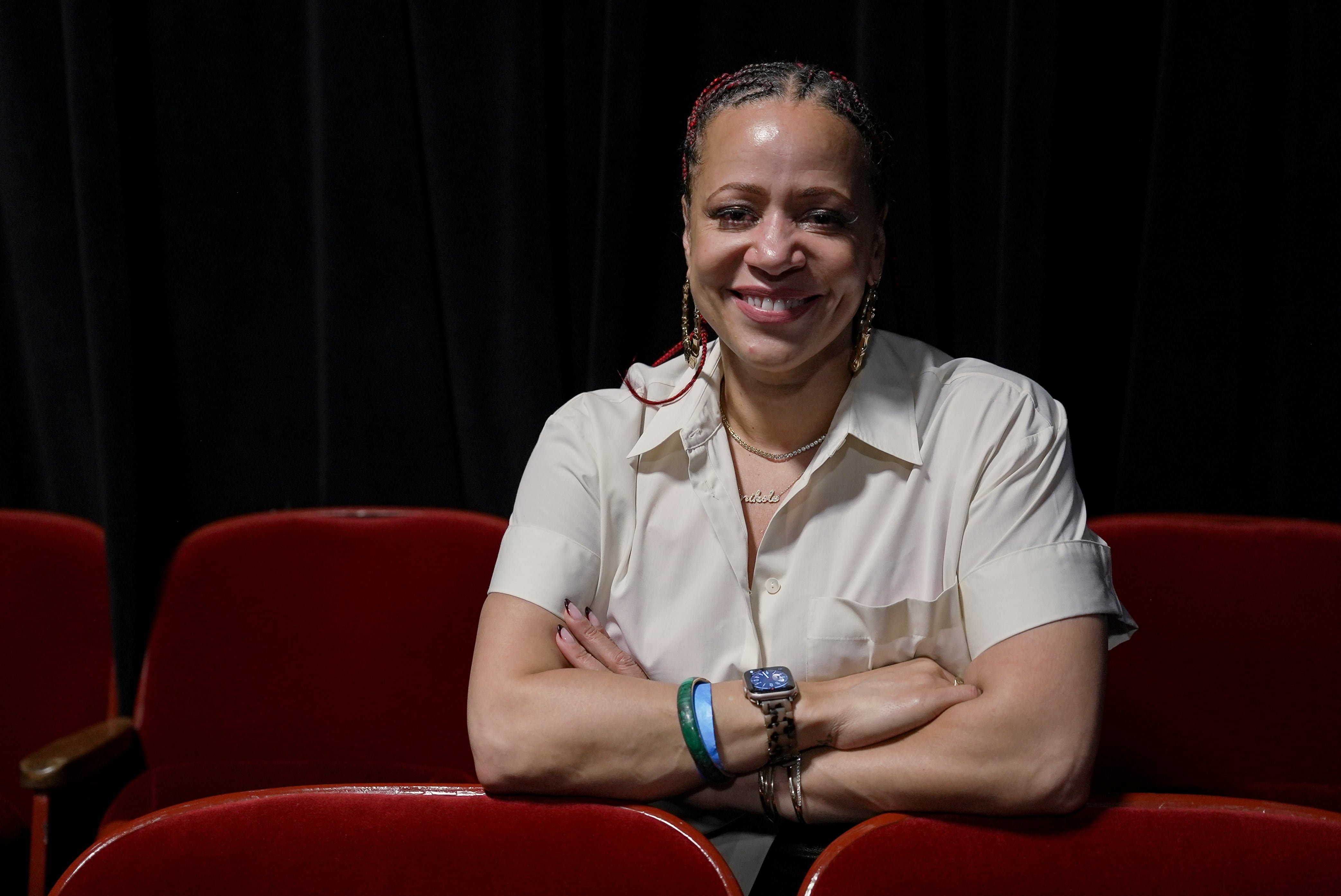 Nikole Hannah Jones en Dallas (Texas), este sábado.