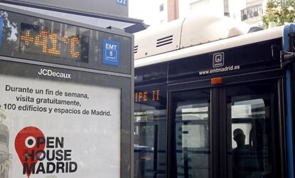 El potente anticicl&oacute;n instalado sobre la pen&iacute;nsula Ib&eacute;rica deja en Madrid temperaturas m&aacute;s altas de lo normal para el mes de septiembre