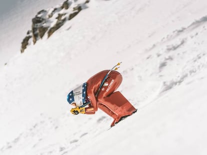 Valentina Greggio, la mujer más veloz del mundo sobre esquís.