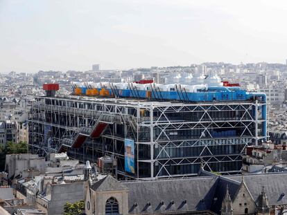 El Centro Pompidou de Paris.