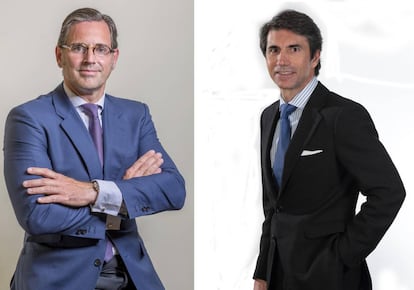 Fernando Navarro, socio de White & Case, y Juan Manuel de Remedios, socio director de White & Case en España.