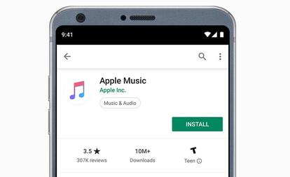 Apple Music para Android.
