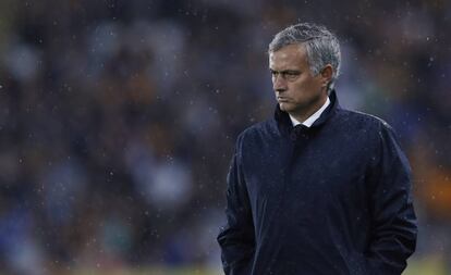 Jose Mourinho, entrenador del United.