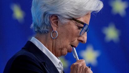 La presidenta del Banco Central Europeo, Christine Lagarde.