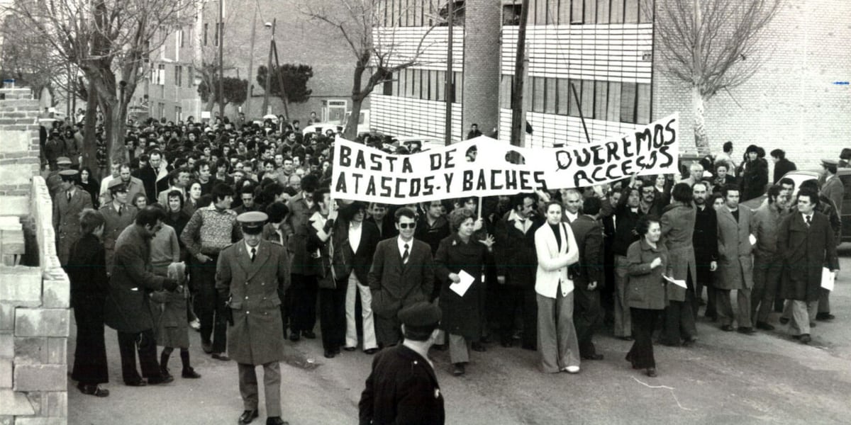 50 años de la manifestación contra los “200 baches por milla” de Canillas, la primera autorizada en Madrid tras la muerte de Franco