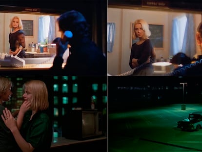 Escena final de "Paris, Texas".